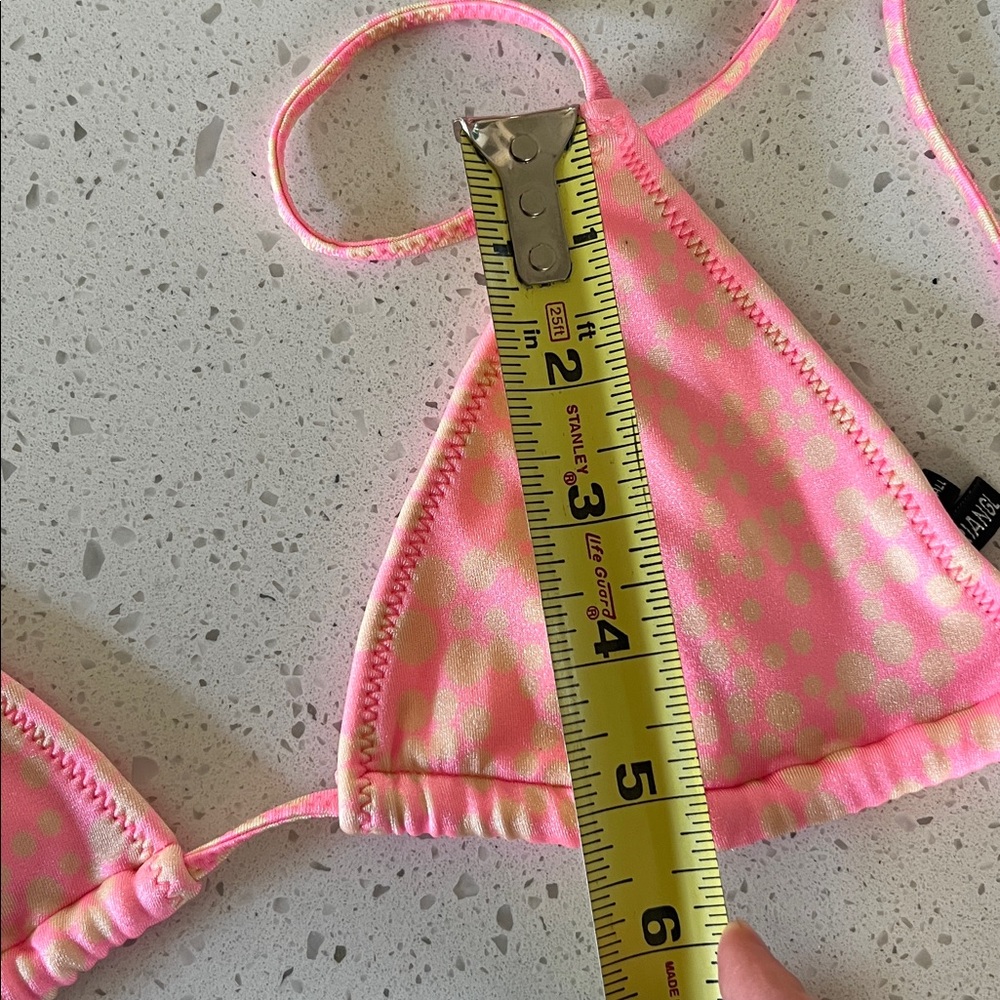Triangl Swimwear Pink and Yellow Bikini - Picture 7 of 7